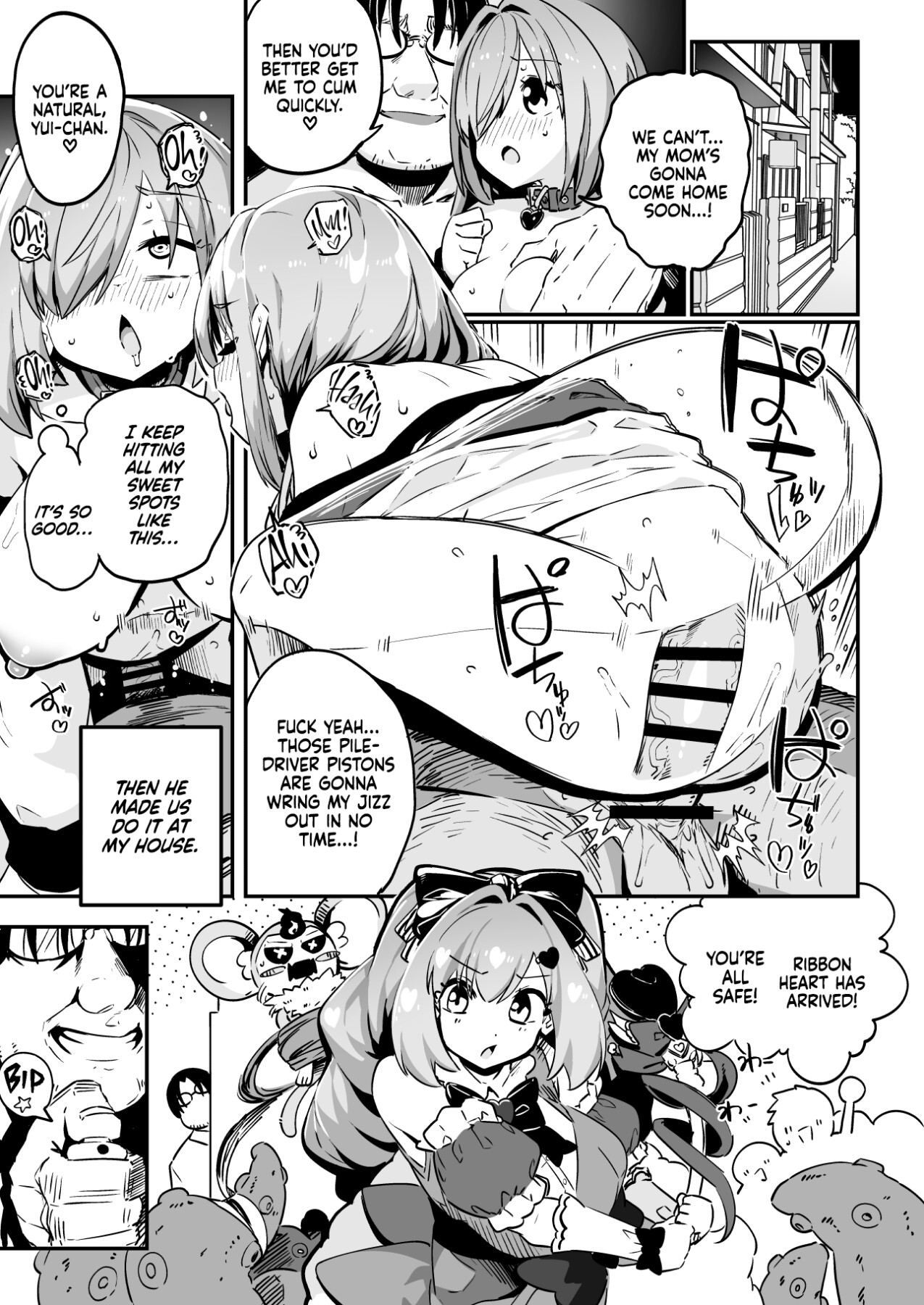 Hentai Manga Comic-Healing (Breaking) a Magical Girl - Only Oji-san Can Cure Her Wounds!-Read-26